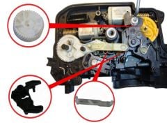 BMW 1 3 5 F Z Seri İçin Sağ Kapı Kilit Tamir Seti e90 e91 e92 e93 f01 (OEM:51217202146)