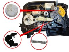 Sağ Kapı Kilit Tamir Seti BMW 1 3 5 F Z Serisi (OEM: 51217202146)