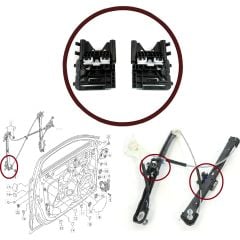 Audi A3 Range Rover Cam Krikosu Tamir Seti Klipsi 2012-2019 OEM 8V4837461