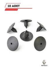 Renault Megane Davlumbaz Klipsi 95-16 OEM 7703077435 10Ad