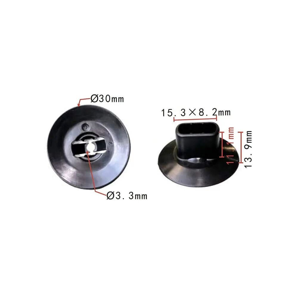 Renault Dacia Davlumbaz Klipsi 7703081056 10 Adet 1984-2026