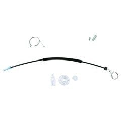 VW New Beetle Cabriolet 03-10 İçin Sağ Arka Kapı Cam İndirme Mekanizma Tamir Takımı (OEM:1Y0 959 812)