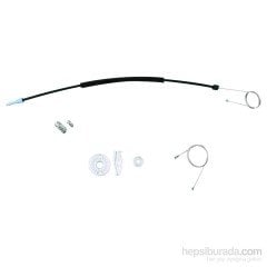 VW New Beetle Cabriolet 2003-2010 İçin Arka Sol Kapı Cam Kriko Tamir Takımı (OEM:1Y0959811, 1Y0898291)