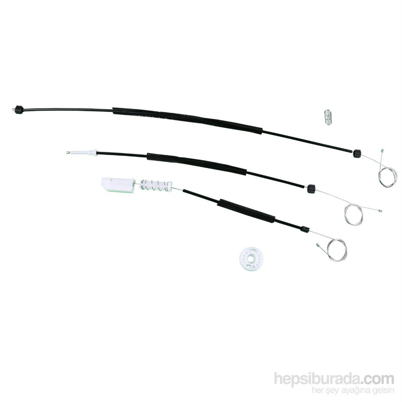 VW New Beetle Cabriolet 2003-2010 İçin Sol Ön Kapı Cam Kriko Tamir Takımı (1Y0837461, 1Y0837461F, 1Y0837461B)