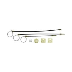 TOLEDO CAM KRİKO TELİ ÖN SOL SAĞ SET 1998 2005 (OEM: 1M0837755-1M0837756)