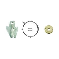 TOLEDO CAM KRİKO TELİ ARKA SOL SET 1998 2005 (OEM:1M0839755F-1M0839729F)