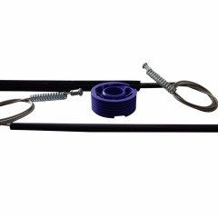 Audi A3 İçin Sağ Arka Cam Mekanizması Tamir Takımı (2003-2008) (OEM:8P4839462, 8P4839462A)