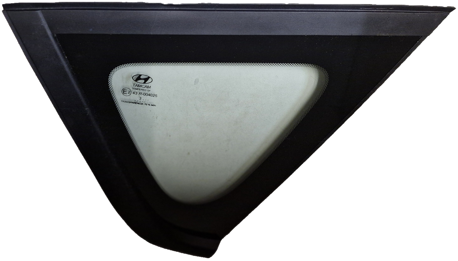 HYUNDAİ BAYON SAĞ KELEBEK CAMI SEFFAF (2018-..) (OEM:R-004025-878 Q0XX0 RH)