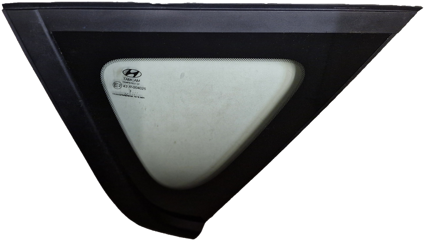 HYUNDAİ BAYON SAĞ KELEBEK CAMI SEFFAF (2018-..) (OEM:R-004025-878 Q0XX0 RH)