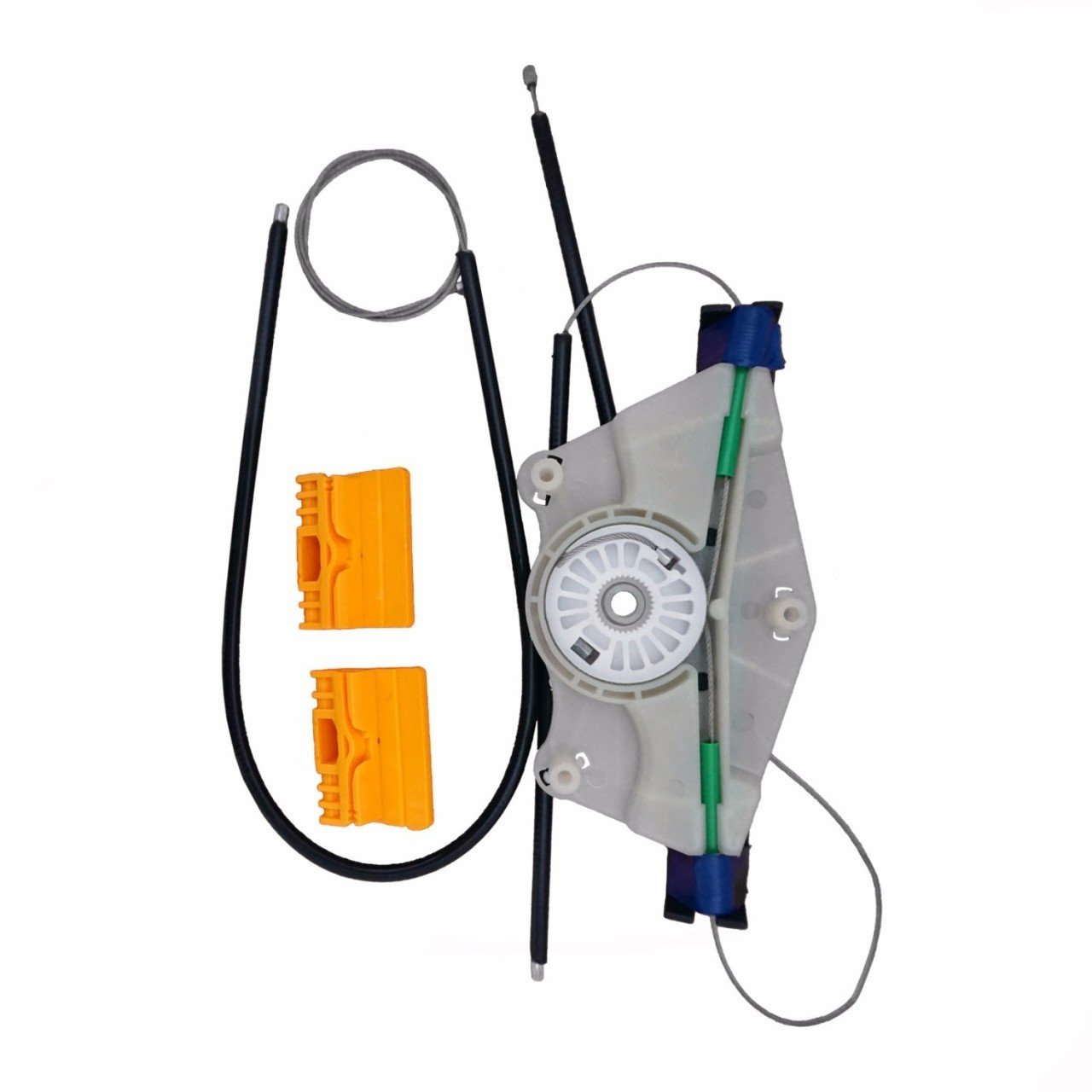 VW Touareg 7L MK1 02-10 İçin Arka Sağ Cam Mekanizma Tamir Takımı (OEM:7L0839462, 7L0839462B)