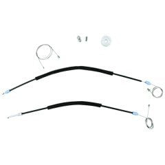 BMW 1 E87 HB 2004-2012 İçin Ön Sol Cam Tel Halat Kriko Tamir Seti DGSUW349 (OEM CODE: 51337138465)
