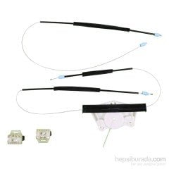 Seat Leon Mk1 1998-2004 İçin Ön Sol Kapı Cam Tel Halat Kriko Tamir Takımı (OEM:1M0837461A, 1M0837755, 1M1837729E)