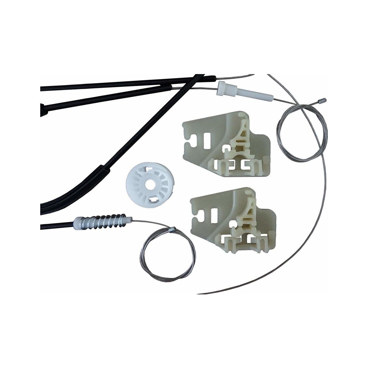 Bmw E46 1998-2001 Ön Sağ Kapı Cam Tel Halat Mekanizması Tamir Seti (1998 - 2001) (OEM:51 33 7 020 660, 51337020660)