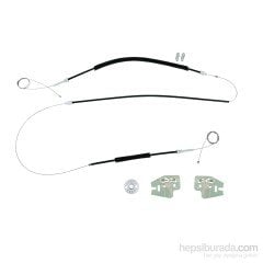 Bmw E46 2001-05 İçin Sol Ön Kapı Cam Kriko Tel Halat Tamir Takımı (OEM:51337020659)