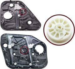 Hyundai Tucson Sol Cam Krikosu Tamir Seti Makarası 2015-2021 OEM 82471D3011