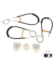 Volkswagen Polo Typ 6C 2014-On Ön Sağ Cam Mekanizması Tel Halat Tamir Takımı (OEM:6R4837462, 6R4837462L)