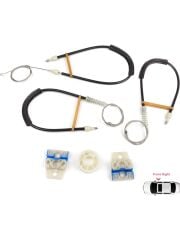 Volkswagen Polo Typ 6C 2014-On Ön Sağ Cam Mekanizması Tel Halat Tamir Takımı (OEM:6R4837462, 6R4837462L)