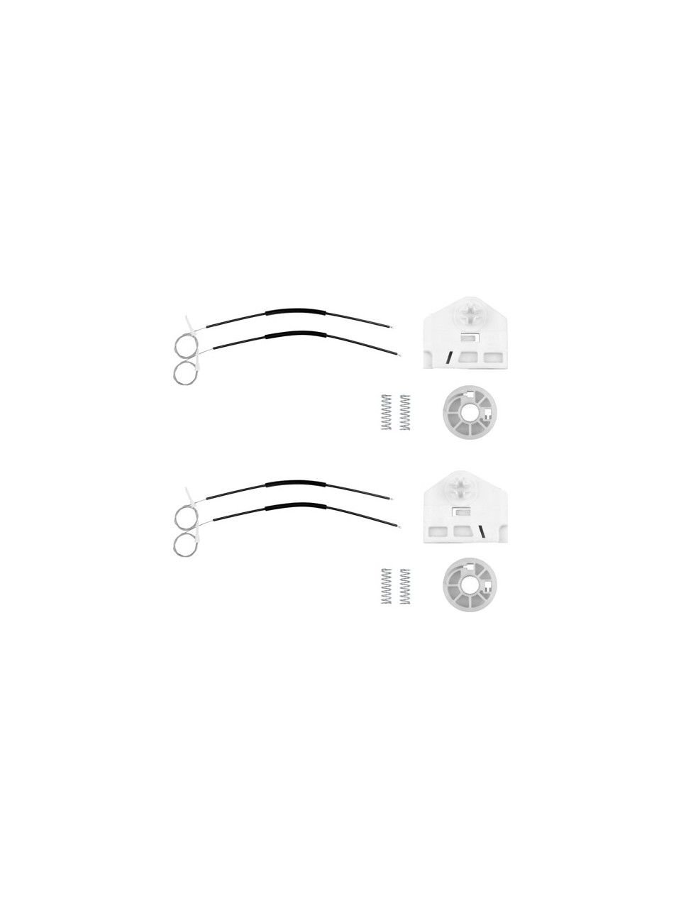 Master MK 3 Opel Movano B Nissan NV400 X62 Interstar Sol Kapı Cam Kriko Tamir Seti  (2010- ...)(OEM:807200008R)