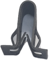 Metal U tipi orta konsol gösterge Trim paneli CD DVD OYNATICI demir klips 10 ADET