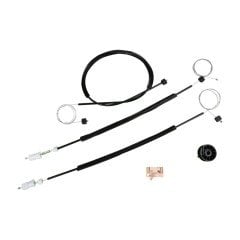 Citroen C3 Pluriel Convertible 2003-2009 İçin Ön Sol Cam Kriko TEl Halat Tamir Seti (OEM: 9221P1-9221X6-9643369480)