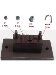 Cam Kriko Kapı Açma Kablo Halat Uç Pimi Tutma Perçin Pim Vurma Kalıbı