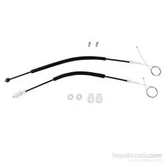 Citroen C3 İçin Sol Arka Kapı Cam Kriko Tel Halat Tamir Takımı (2003-2010) (OEM: 9643071080)