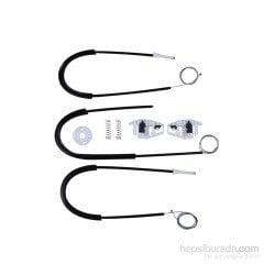 Citroen Xsara Picasso İçin Ön Sağ Kapı Cam Kriko Tel Halat Tamir Takımı (1999-2010) (OEM:9222ET,  9222F9)