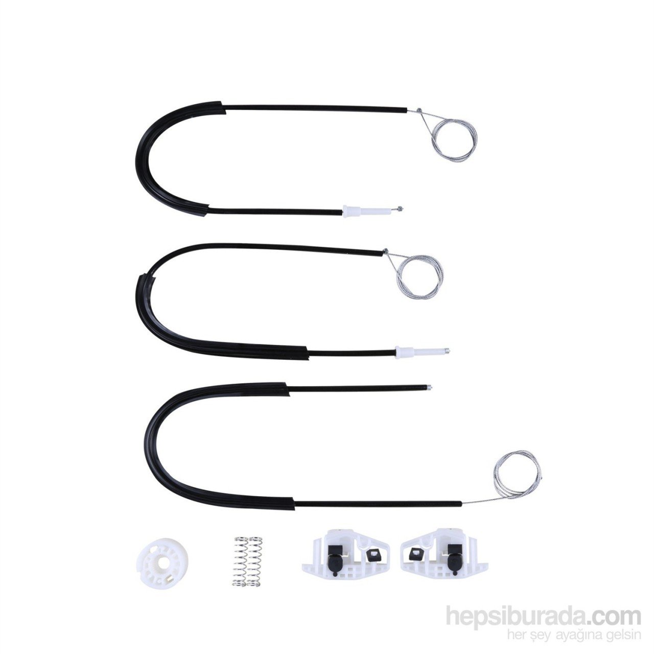 Citroen Xsara Picasso İçin Ön Sol Kapı Cam Kriko Tel Halat Tamir Takımı (1999-2010) (OEM: 9221.Q3, 9221.S0, 9221.G5 UYUMLU)