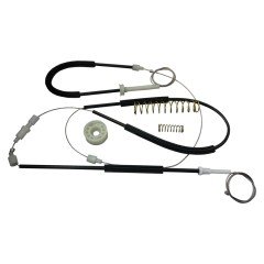 VW EOS CC Cabriolet 2006-2015 İçin Ön Sağ Kapı Cam Mekanizması Tel Halat Tamir Seti (OEM:1Q0837462)