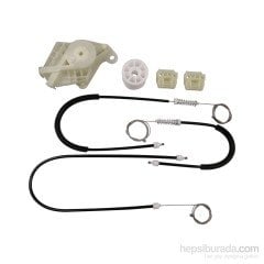 Vw Transporter T5 İçin Ön Sağ Kapı Cam Kriko Tel Halat Tamir Seti (OEM:7H0 837 754B-7H0837754B)