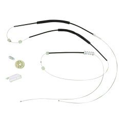 Audi TT Tipi 8J MK2, 2006-2014 İçin Ön Sağ Cam Kriko Tel Halat Tamir Seti (OEM CODE: 8J0837462)