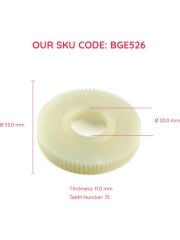 Honda İçin Pencere Mekanizması Motor Dişlisi (54.83 mm) (1996 - 2006) (OEM:72250-S04-003, 72210-S84-A01)