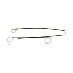 A6 4B (C5) 1997-2004 CAM KRİKO TELİ ÖN SOL SAĞ (OEM: 4B0837461 / 4B0837462)