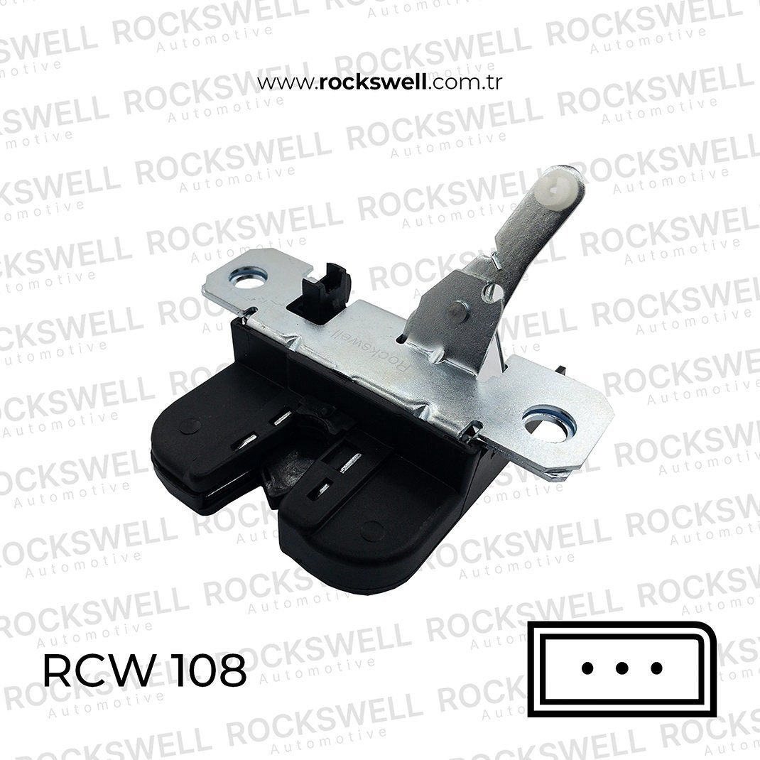 VW GOLF 4 - BORA COMBI - CADDY III COMBI BAGAJ KAPI KİLİT MOTORU 12 VOLT (OEM 1J6827505A - 1J6827505B - 1J6827505A)