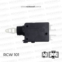 PEUGEOT 106 - 205 - 309 - PARTNER - BERLİNGO MERKEZİ KAPI KİLİT MOTORU 5 FİŞLİ ÖN SOL KAPI 12 VOLT (OEM 6615,03 )