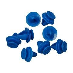 Renault 7701056846 Peugeot Citroen 6991S6 İçin 10 Adet Mavi Kapı Döşeme Klipsi (OEM: 7701056846,6991S6)