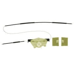 Audi A4 B6 B7 Ön Sol Cam Krikosu Tamir Seti Kapaklı (01-08) 8E0837461, 8E0837461A, 8E0837461C