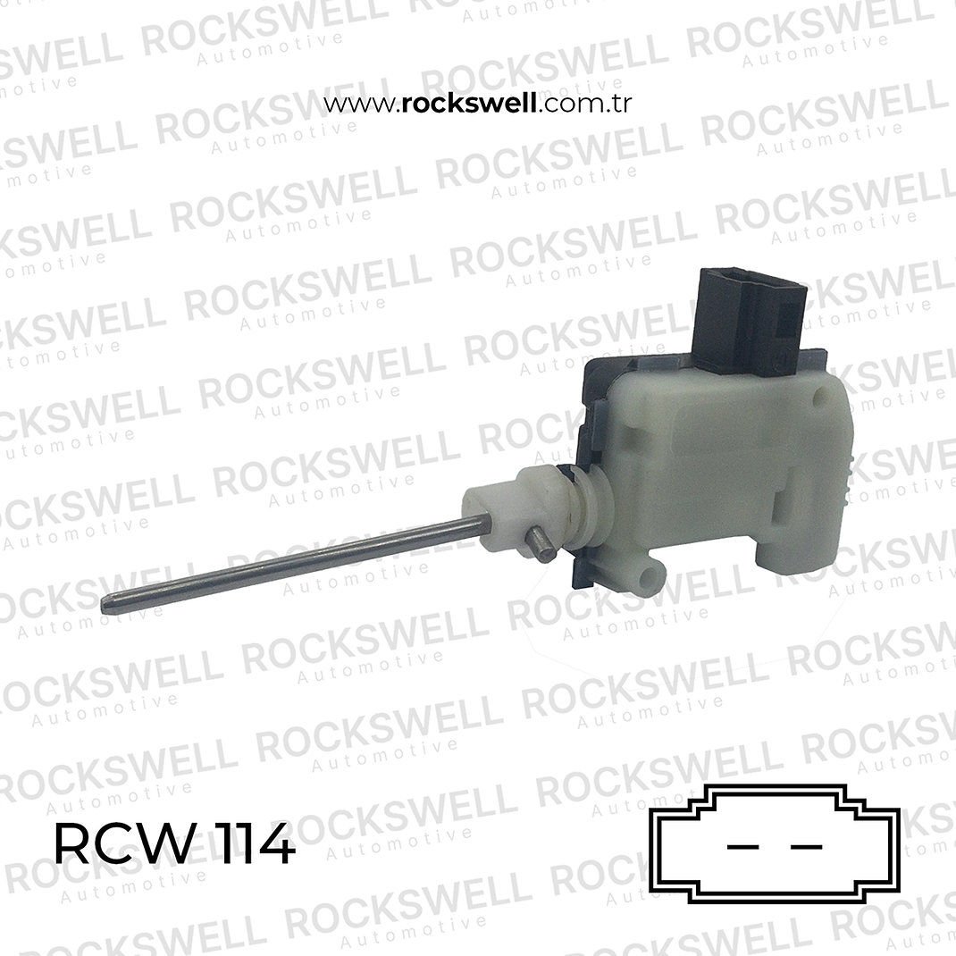 VOLKSWAGEN POLO 9N 2002>2010 YAKIT DEPO KAPAĞI KİLİTİ 12 VOLT (OEM 6QD810773 - 6QD959781)