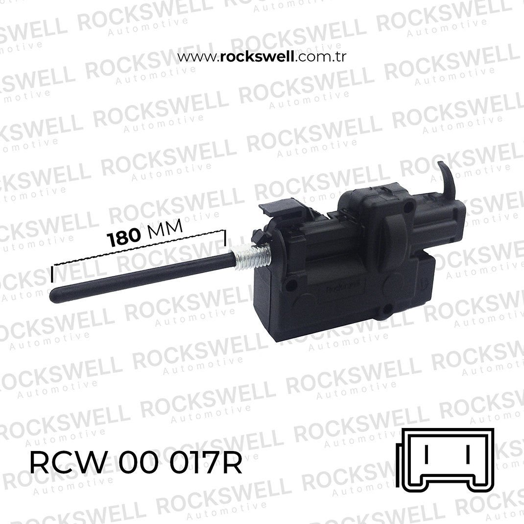 RENAULT CLİO IV - FLUANCE YAKIT DEPO KAPAĞI KİLİTİ 12 VOLT (ÇUBUK BOYU 180 MM)(OEM 78 82 652 17R)