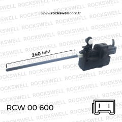 RENAUL CLİO III - MODUS - FLUANCE - MEGANE - LAGUNA - CAPTUR - NİSSAN YAKIT DEPO KAPAĞI KİLİTİ 12 VOLT (ÇUBUK BOYU 240 MM) (OEM 82 00 312 600)