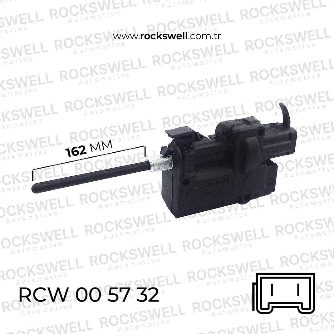 Renault & Nissan Yakıt Depo Kapağı Kiliti (12 Volt - 162 mm)