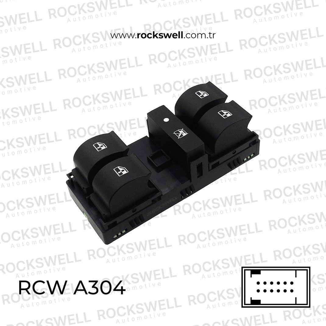 FIAT EGEA CAM ACMA KAPAMA ANAHTARI SOL ON DORTLU EGEA 15> CERCEVESIZ (OEM 735631478)