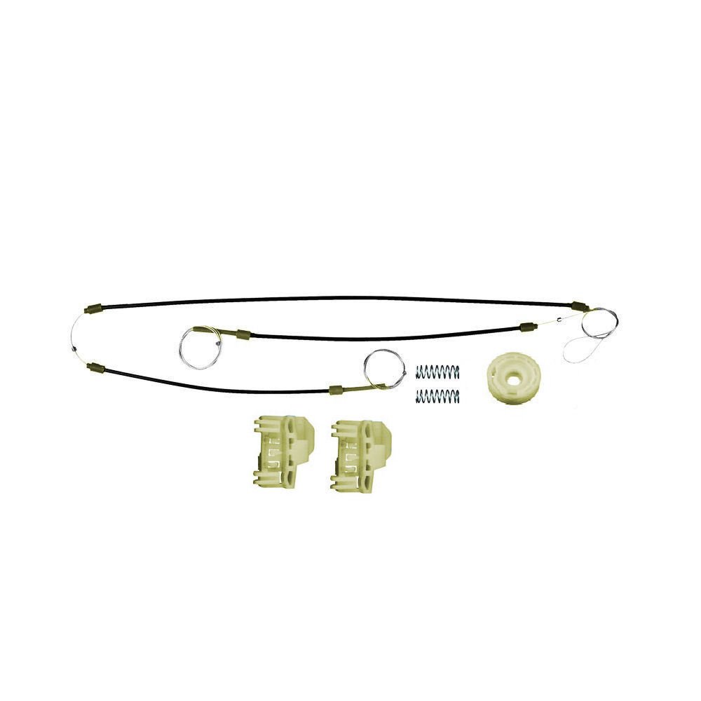 POLO MK 3 (6N) 1994-1999 CAM KRİKO TELİ ÖN SOL SET(OEM: 6N4837401A / 6N4837401D VB. UYUMLU)