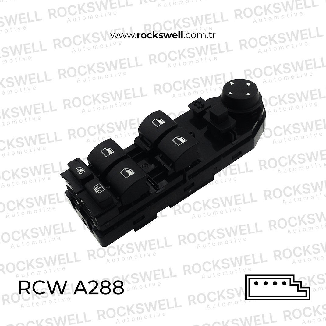 BMW CAM ANAHTARI SOL PERDELI AYNA KATLAMASIZ BMW E60 E61 03>08 (OEM 61316951914)