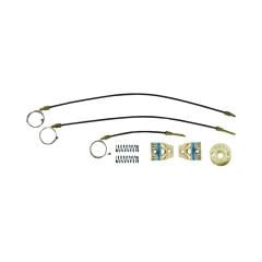 PASSAT B6 (3C) 2005-10 CAM KRİKO TELİ ÖN SOL SET (OEM: 3C1837755 / 3C1837756 VB. UYUMLU)