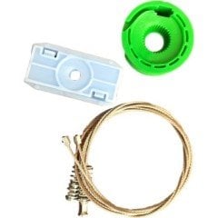 Mercedes W208 Cabrio 98-03 2086700203 Arka Cam Tel Halat Tamir Takımı (OEM: 2086700203 Uyumlu)