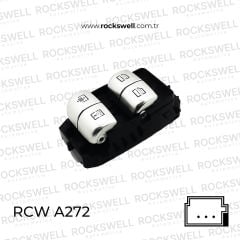 MERCEDES BENZ CAM ACMA DUGMESI ARKA (DORTLU, KAHVERENGI) S-CLASS W222 13>17 (OEM A2229051505 8Q54)