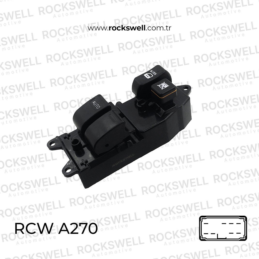 HILLUX CAM ACMA KAPAMA ANAHTARI SOL CIFTLI HILUX LN145 01 08 (8 PIN) (OEM 84820-04041)