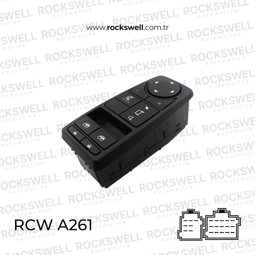 MAN TRUCK CAM DÜGMESİ MODULU SOL MAN TGX-TGS 07> D2066 D2676 (OEM 81258067093 81258067081 81258067108)