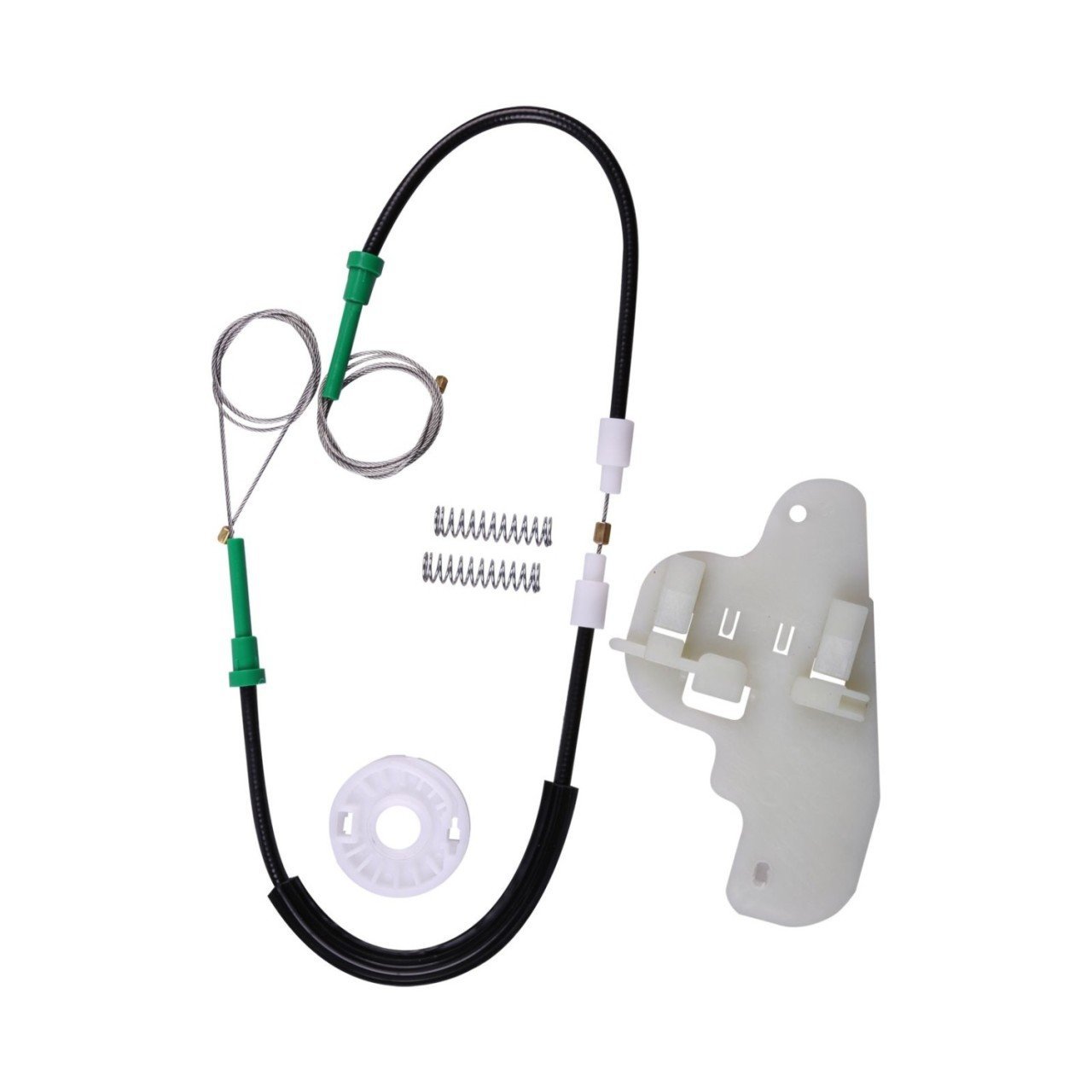 Peugeot 407 2004-2010 İçin Arka Sağ Cam Kriko Tel Halat Tamir Seti (OEM: 9644893680-994334103)